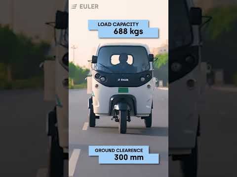 India’s most powerful electric three wheeler cargo with 688kg load capacity - Euler Motors HiLoad EV