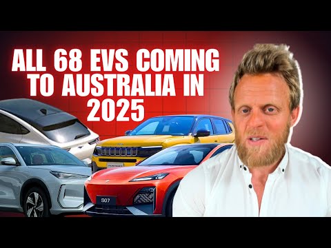 Every NEW electric car coming to Australia in 2025