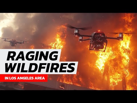 California LA Fire Breaking News: Drone Swarms Are the Future of Firefighting