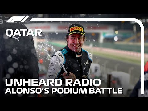 Fernando Alonso&#039;s Podium Battle | 2021 Qatar Grand Prix