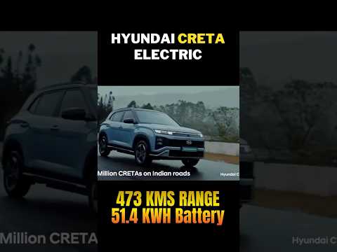 Hyundai Creta EV: The Electric SUV Revolution! ⚡🚗 #Shorts #carsdaddy #Hyundaicretaev #hyundaicreta