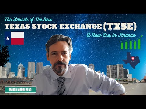 The Launch Of The New Texas Stock Exchange (TXSE): A Game-Changer for the Financial Landscape!