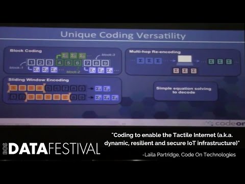 Laila Partridge at BDF 2015 | &quot;Coding to enable the Tactile Internet&quot;