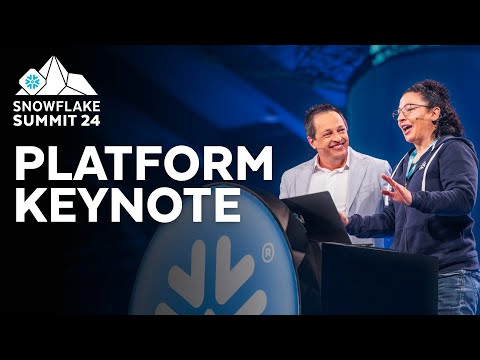 Snowflake Summit 2024 | Platform Keynote