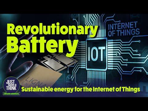 Revolutionary new sustainable battery technology!