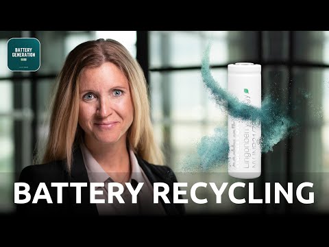 Northvolt&#039;s Battery Recycling - Prof. Emma Nehrenheim | Battery Podcast