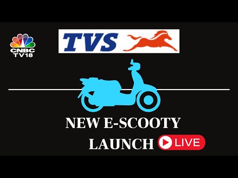 LIVE | TVS Motor Launches New E-Scooter | THE TVS X | Auto Space | CNBC TV18