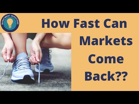 How Fast can Markets come Back