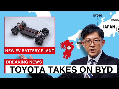 Toyota Announce New EV Battery Powerhouse To Battle BYD