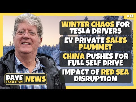 EV News | Winter CHAOS Hits Tesla Drivers; Australian EV Charger Rollout