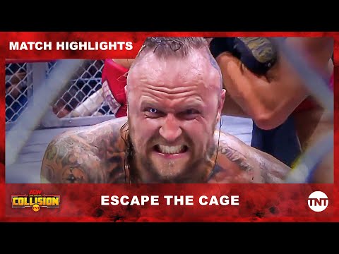 Escape the Cage Creates Chaos [CLIP] | AEW Collision | TNT