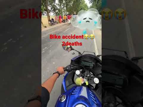 Bike accident 2 people death