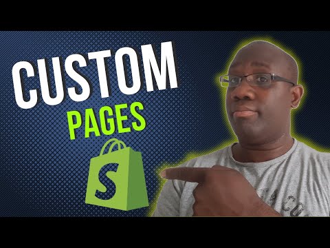 How to Add Custom Pages to Your Shopify Store in 2025 (Shopify Tutorial For Beginners)