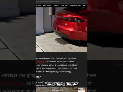 Revolutionizing EV Charging: Tesla&#039;s Wireless Charging Technology on the Horizon!