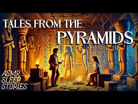 Ancient Tales of Pyramids &amp; Pharaohs | Cozy History ASMR | Egyptian Mythology Bedtime Stories