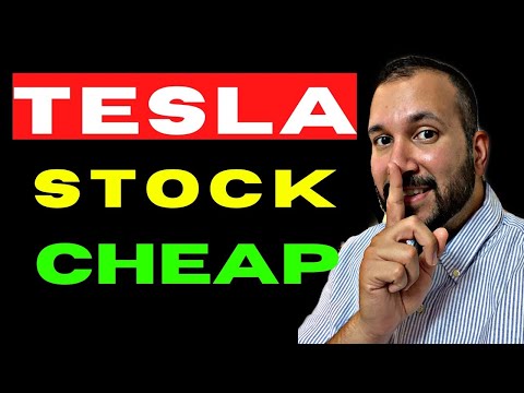 TESLA STOCK is CHEAP as a Tech Company!