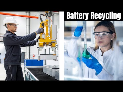 Mercedes Benz Battery Recycling Factory