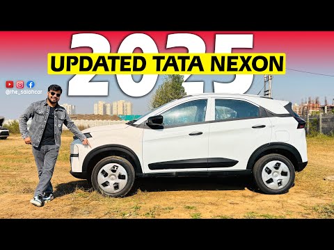 🔥 New Variants &amp; Updated Features! 🚗 New Tata Nexon 2025 Unveiled! 😍 - SalahCar