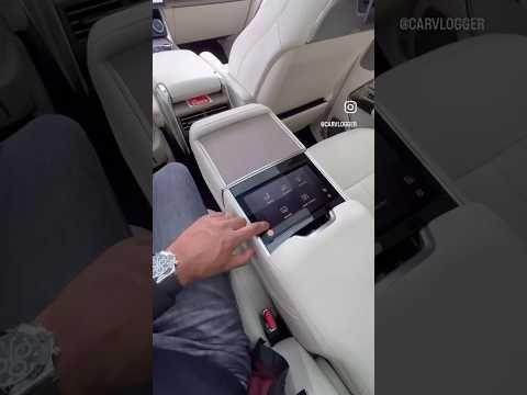 2023 Range Rover Interior Luxury features by @Carvlogger