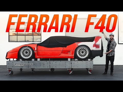 A Real F40: The most mental project you&#039;ve ever seen begins now.