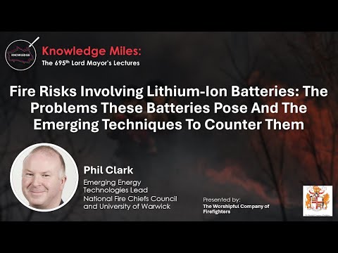 Fire Risks Involving Lithium-Ion Batteries