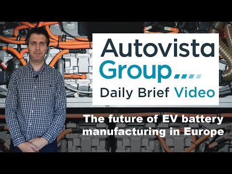 The future of EV battery manufacturing in Europe