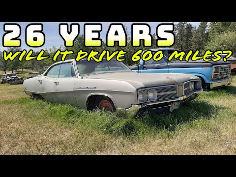 Will It RUN AND DRIVE 600 Miles Home?1968 Buick LeSabre 400 FORGOTTEN For 26 YEARS!