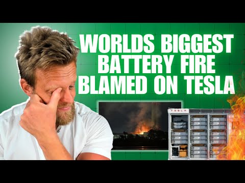 Fire destroys the third biggest battery in the world in California