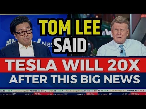 Tom Lee Said Tesla Will 20X In 40 Days | TSLA Stock