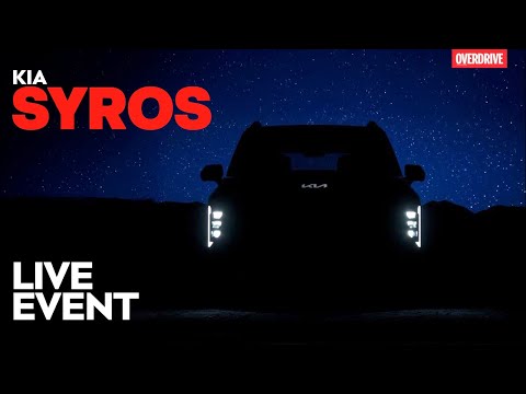 LIVE: Kia Syros Premiere | New Sub-4 Meter Unveil | #LIVE #KiaSyros #Overdrive