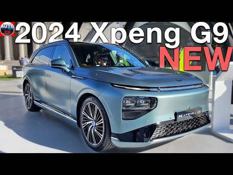 All NEW 2024 XPeng G9 - Visual REVIEW interior, exterior