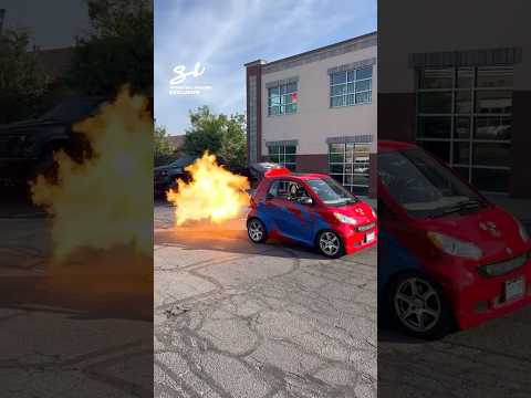 This car is absolutely fire... literally! 🔥 #cars #fire #vehicles