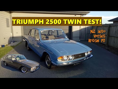 Big Triumphs! 2500 Auto AND 2.5 PI - Real (NZ) Road Test