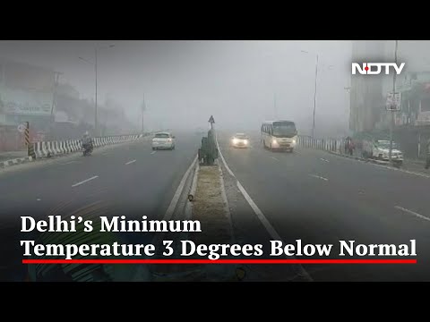 Dense Fog Covers Delhi As North India Shivers In Cold Wave