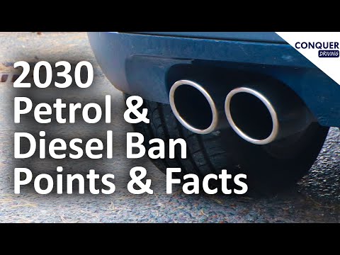 2030 UK Petrol and Diesel Car Ban - Points and Facts