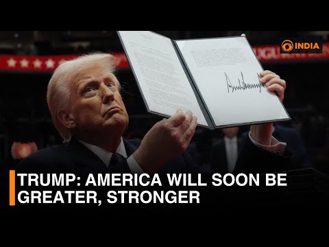 Trump: America will soon be greater, stronger and other updates | DD India News Hour