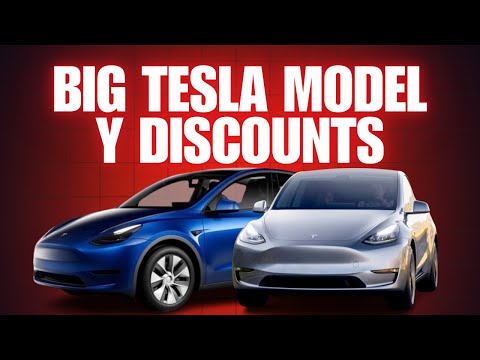 Tesla offers big discounts on Tesla Model Y inventory