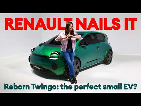 First look: Renault Twingo electric - the small EV we&#039;ve been waiting for? | Electrifying