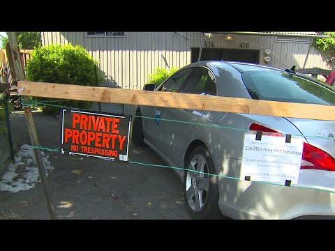 Seattle man fences in Car2Go vehicle parked in driveway