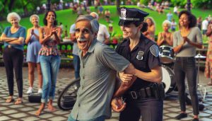 Man Arrested for Lively Dance Performance in Public Park