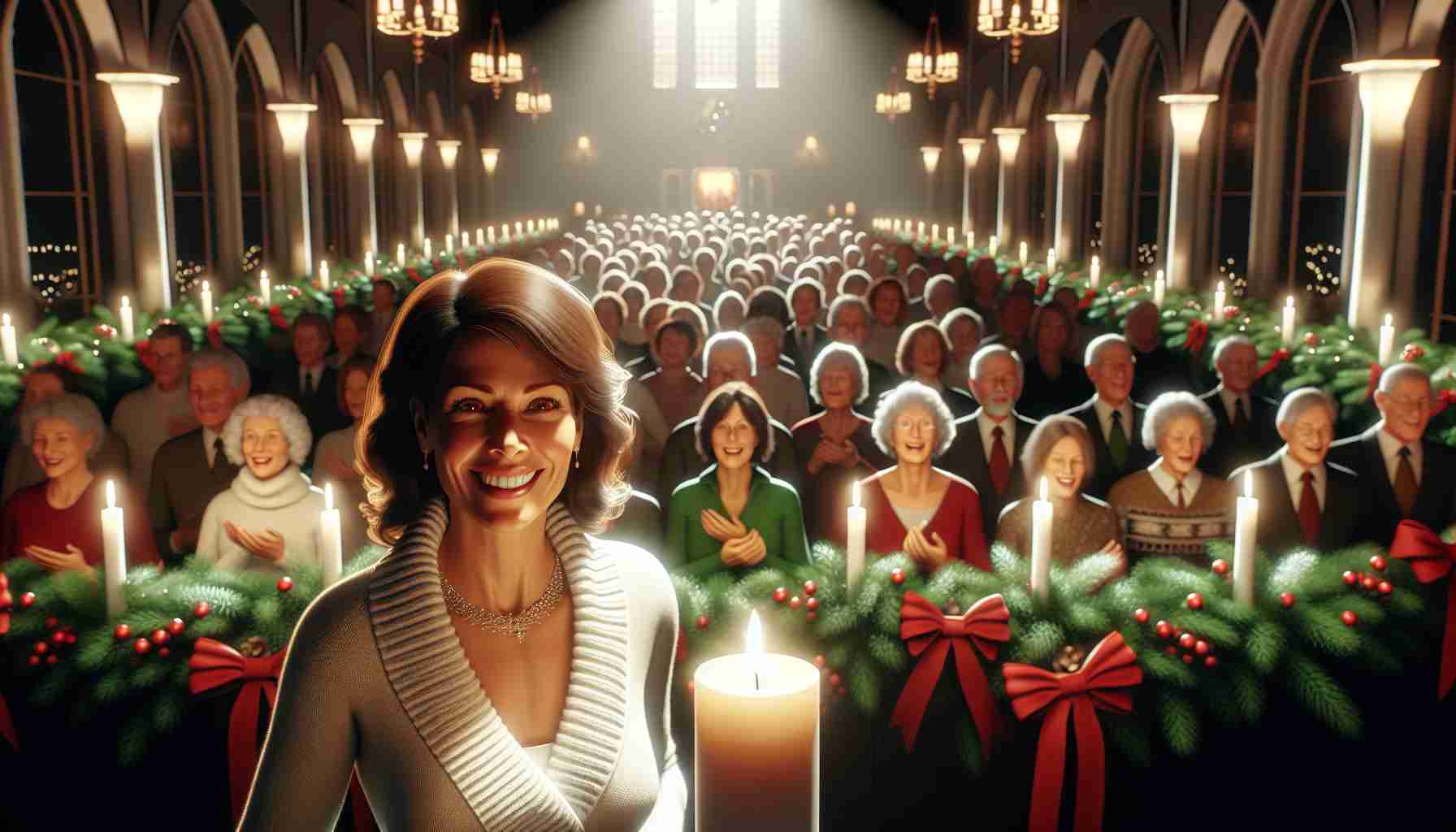 Kate's Heartwarming Christmas Carol Service: A Celebration of Love and Community 