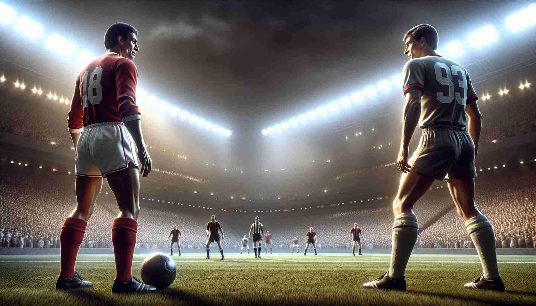 Historic Showdown: Two Football Legends Go Head-to-Head! 