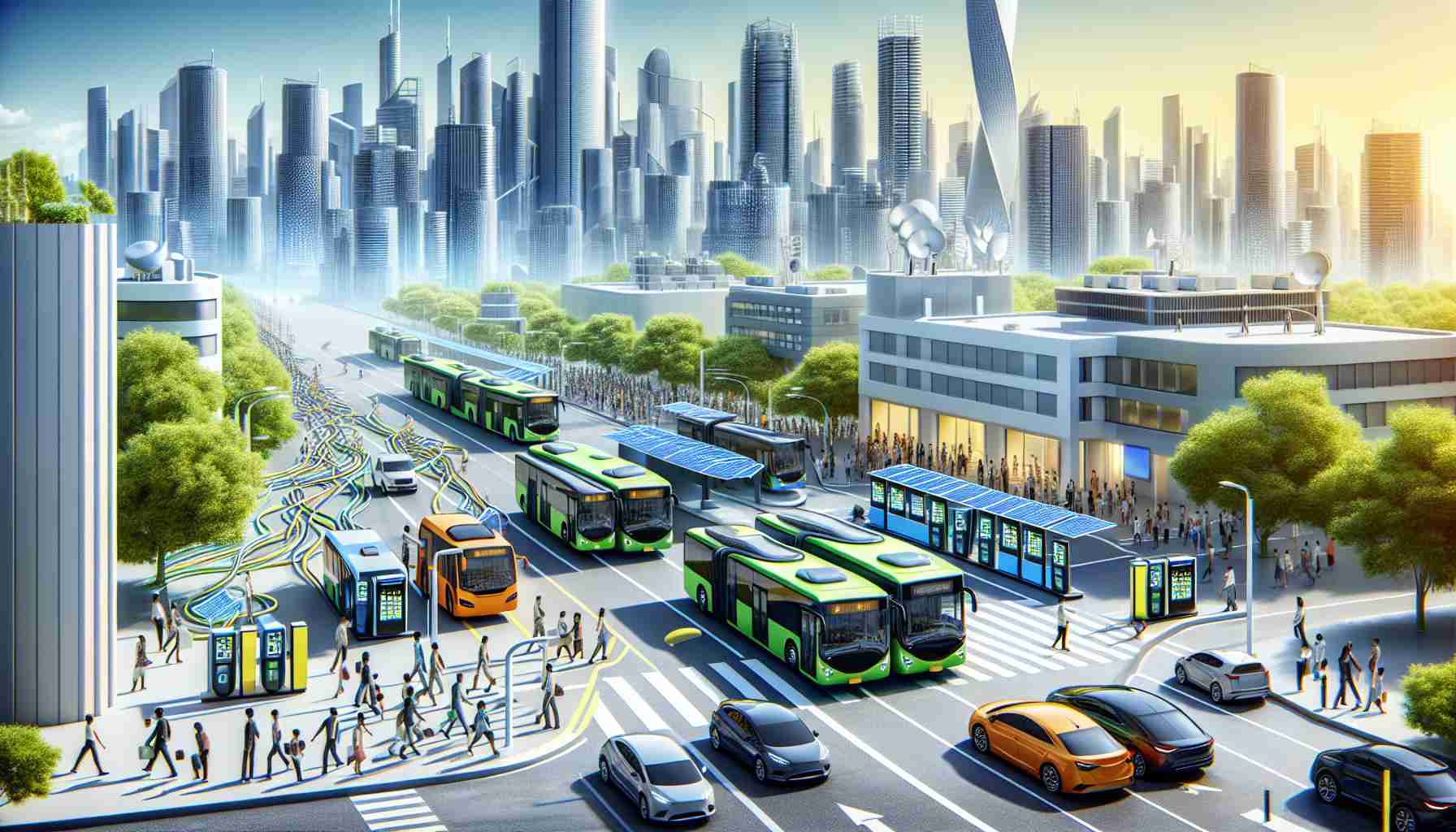 Revolutionizing Urban Transport! Electric Buses for a Greener Tomorrow! 