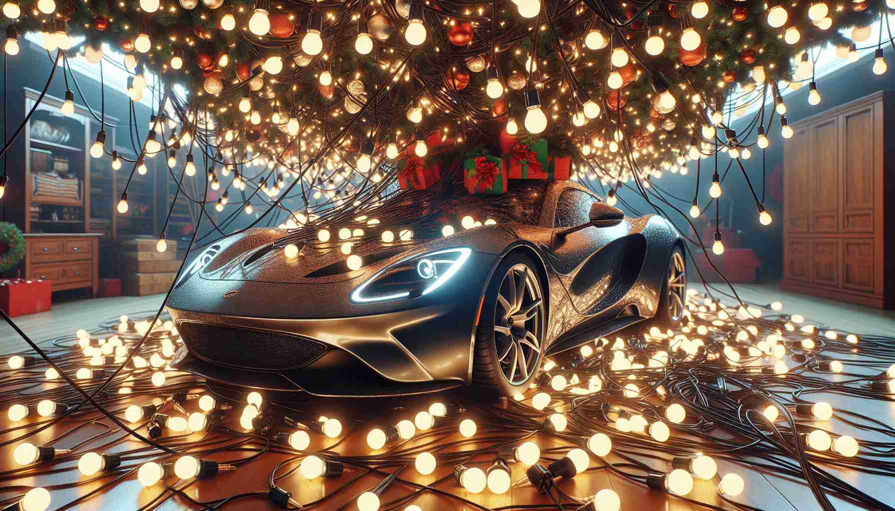 Shocking Christmas Light Mishaps! Would You Risk Your Luxury Car? 