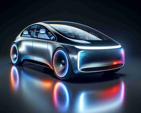 High definition, realistic image of an innovative state-of-the-art vehicle named 'Altie'. This car is a piece of advanced AI technology on wheels, reflecting the revolution in transportation and mobility.