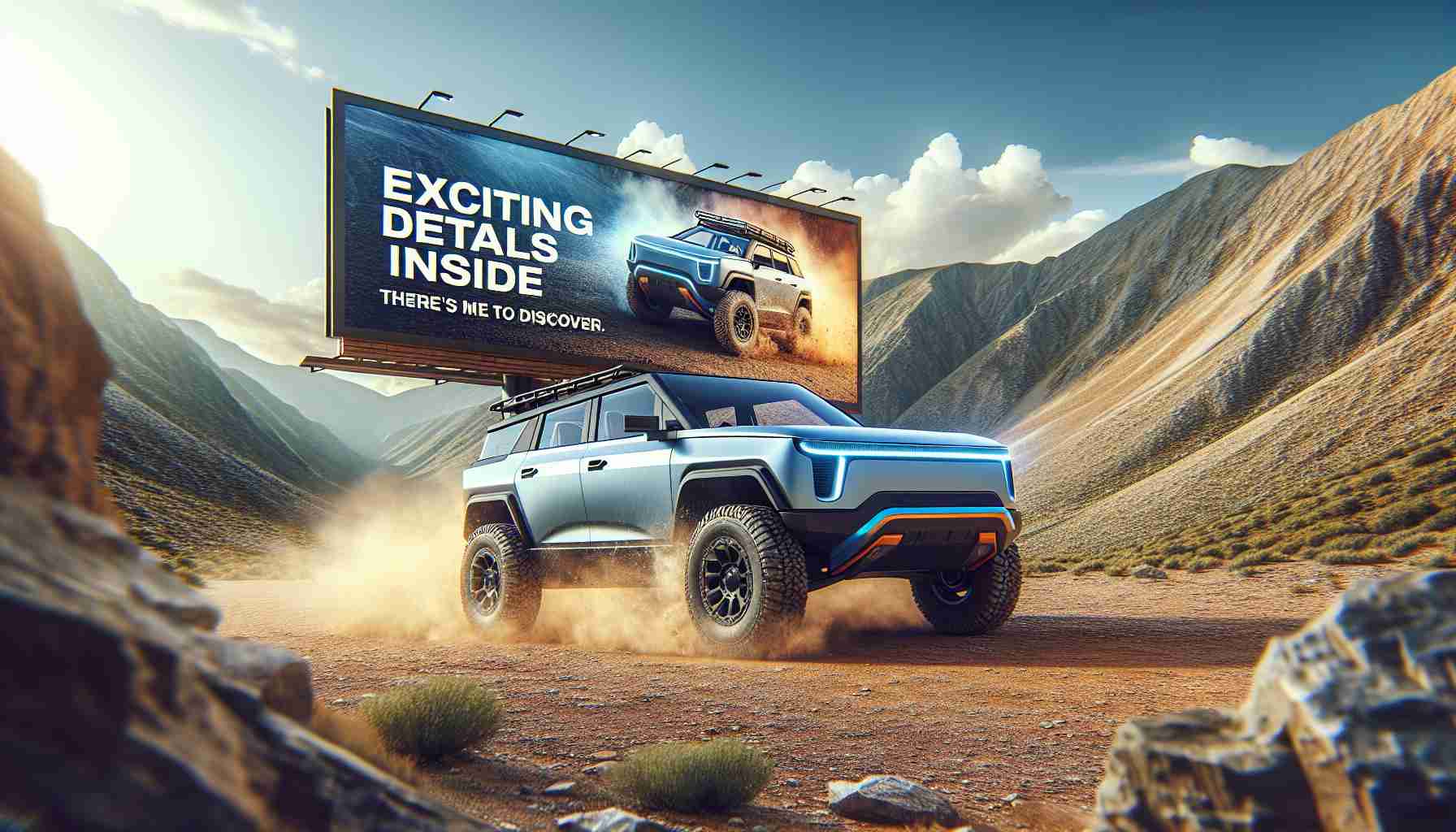 Get Ready for the Ultimate Off-Road EV! Exciting Details Inside! 