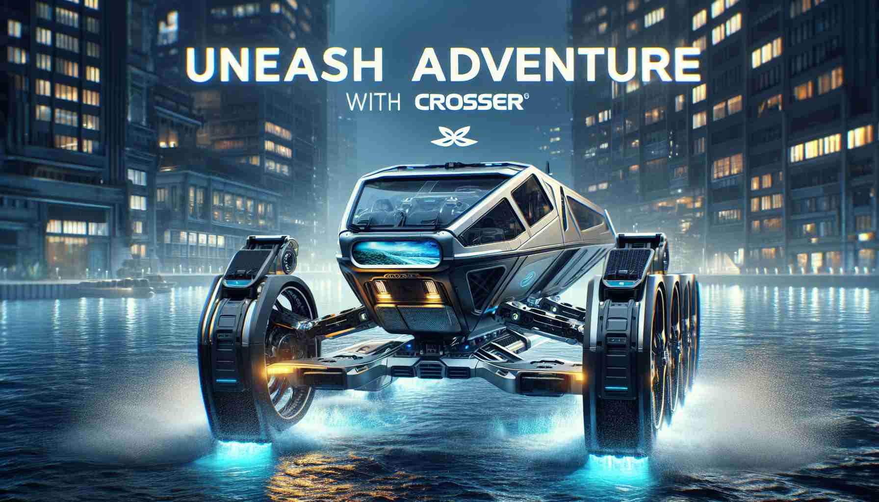 Unleash Adventure with CROSSER: The Futuristic Amphibious Vehicle You Didn't Know You Needed! 