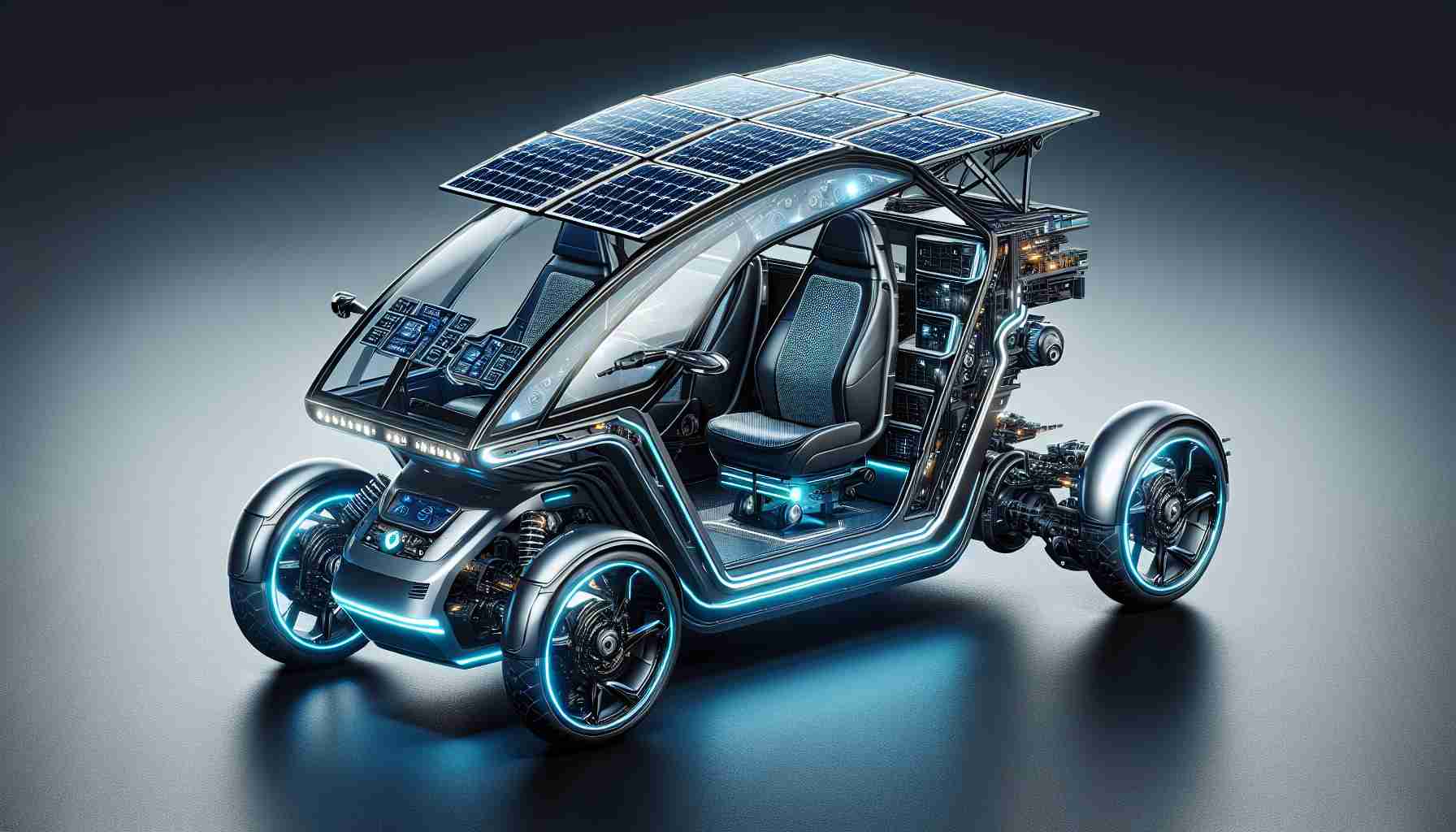 This Futuristic Three-Wheeler Could Solar-Power Your Commute 