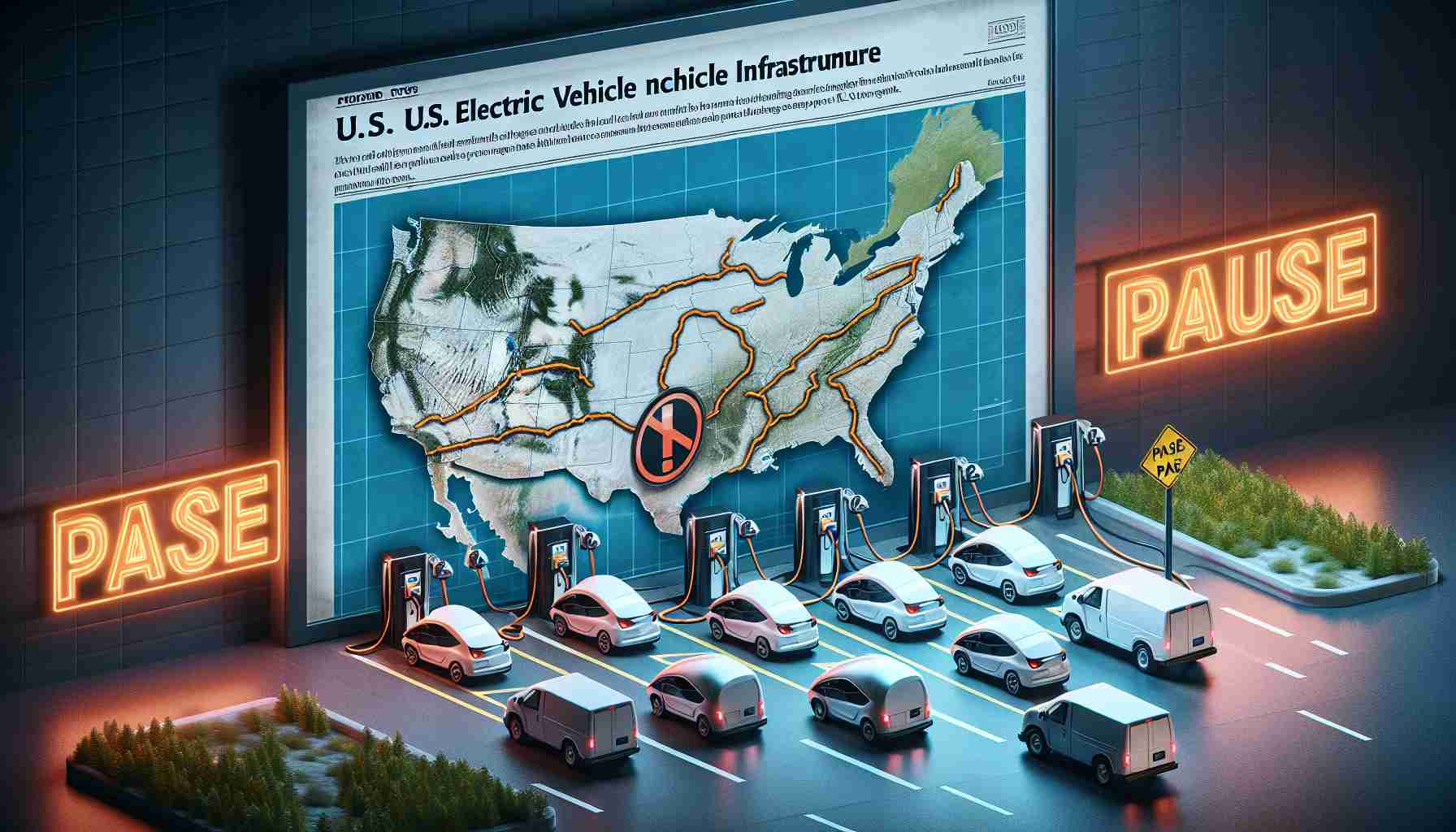 Shocking Shift: U.S. Electric Vehicle Infrastructure Plans Put on Hold! 