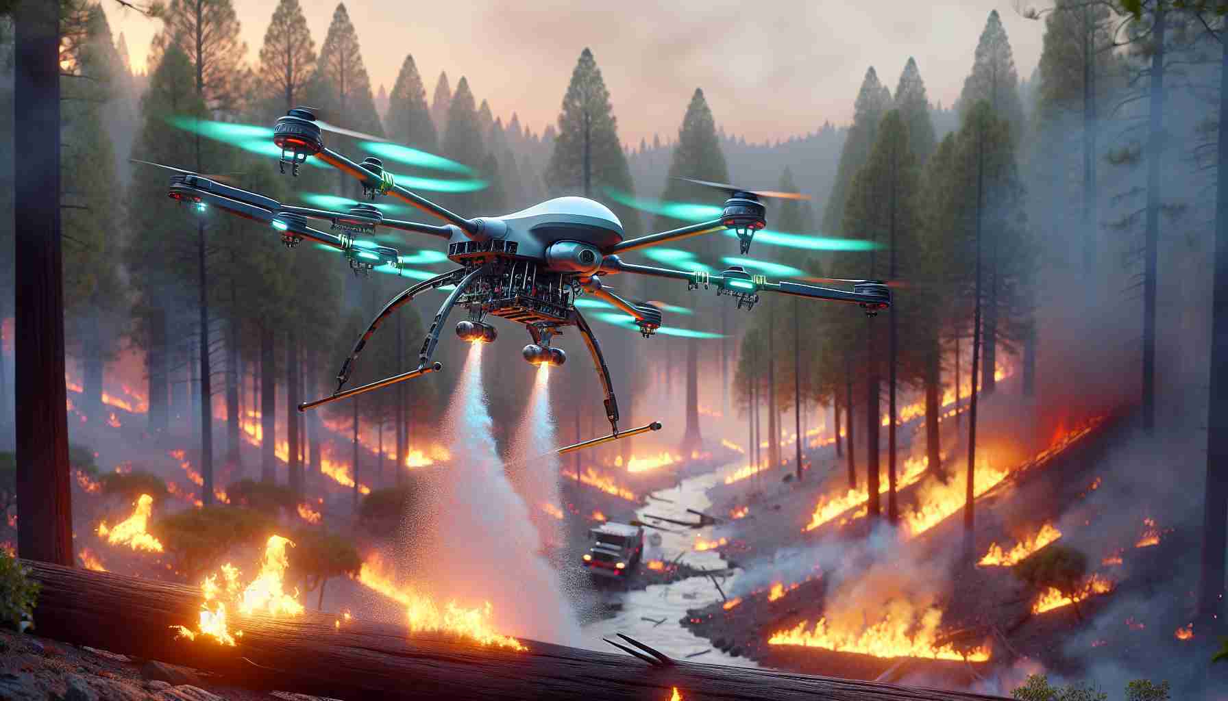 The Future of Firefighting in California: Drones to the Rescue! 